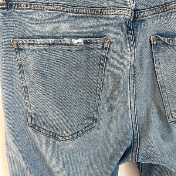 AGOLDE Swerve Toni Mid Rise Light Blue Wash Jeans Size 26 - Picture 10 of 10